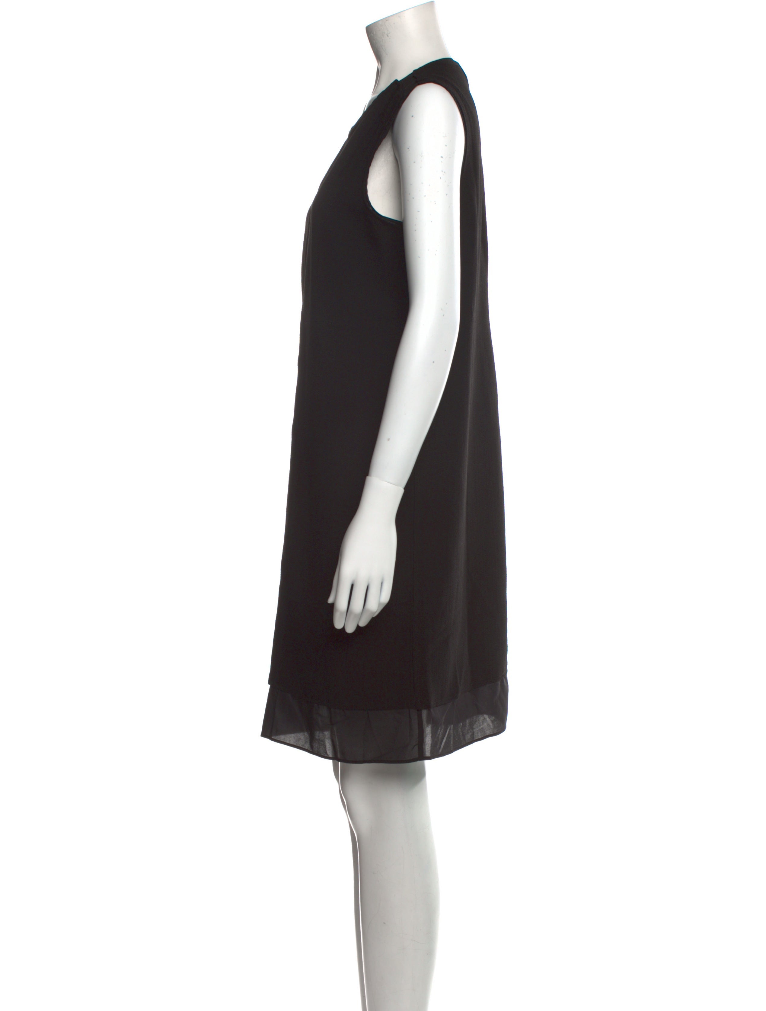 CARMEN CARMEN MARC VALVO V-Neck Knee-Length Dress