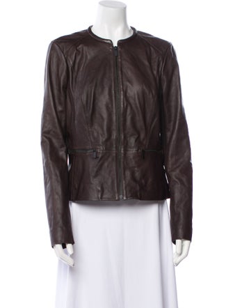 Classiques Entier Leather Biker Jacket