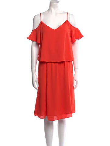 Cooper & Ella Dresses V-Neck Knee-Length Dress S