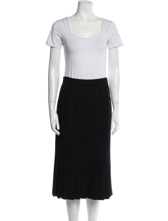 Cassandra Los Angeles Wool Houndstooth Print Skirt Suit