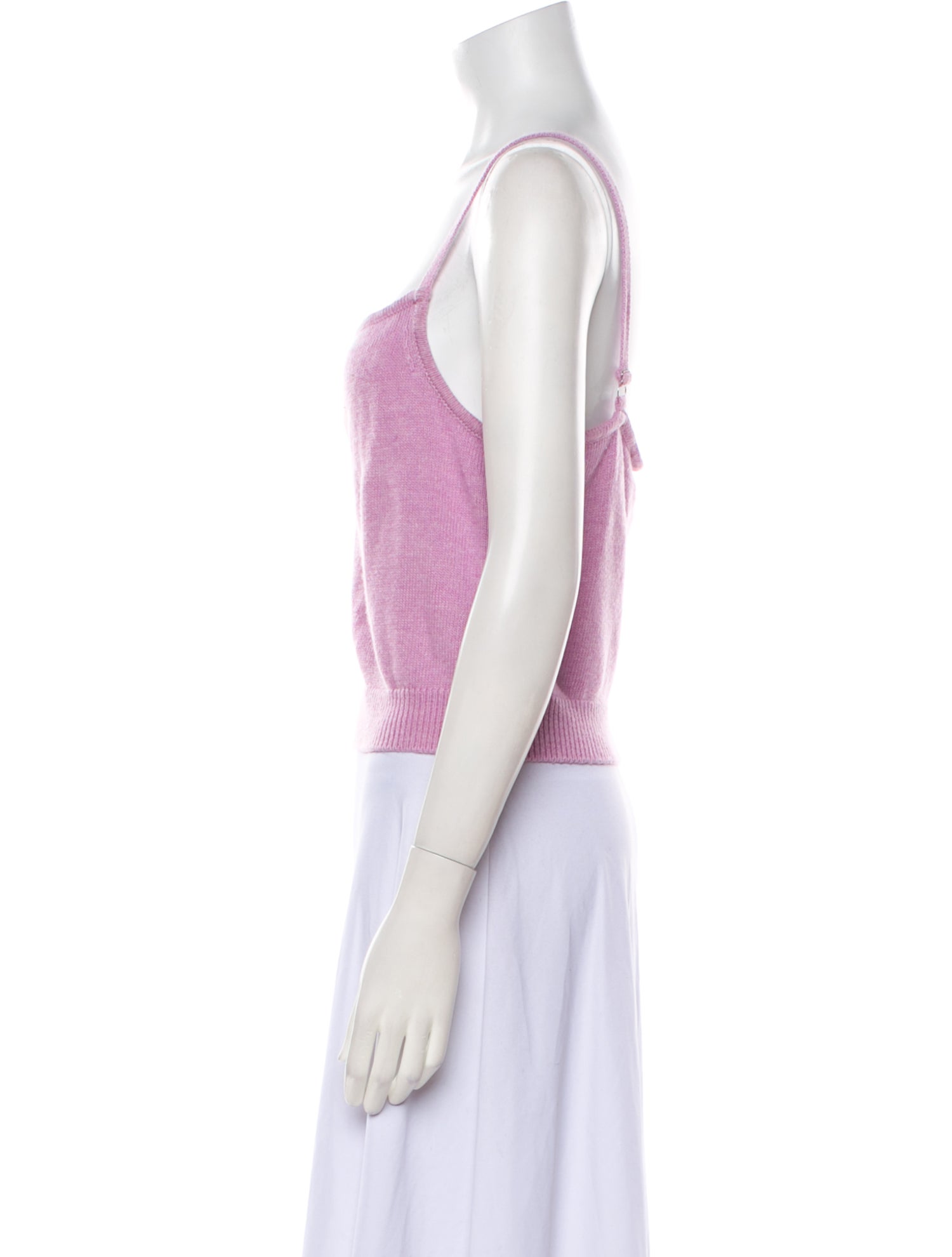 Callahan Square Neckline Sleeveless Crop Top