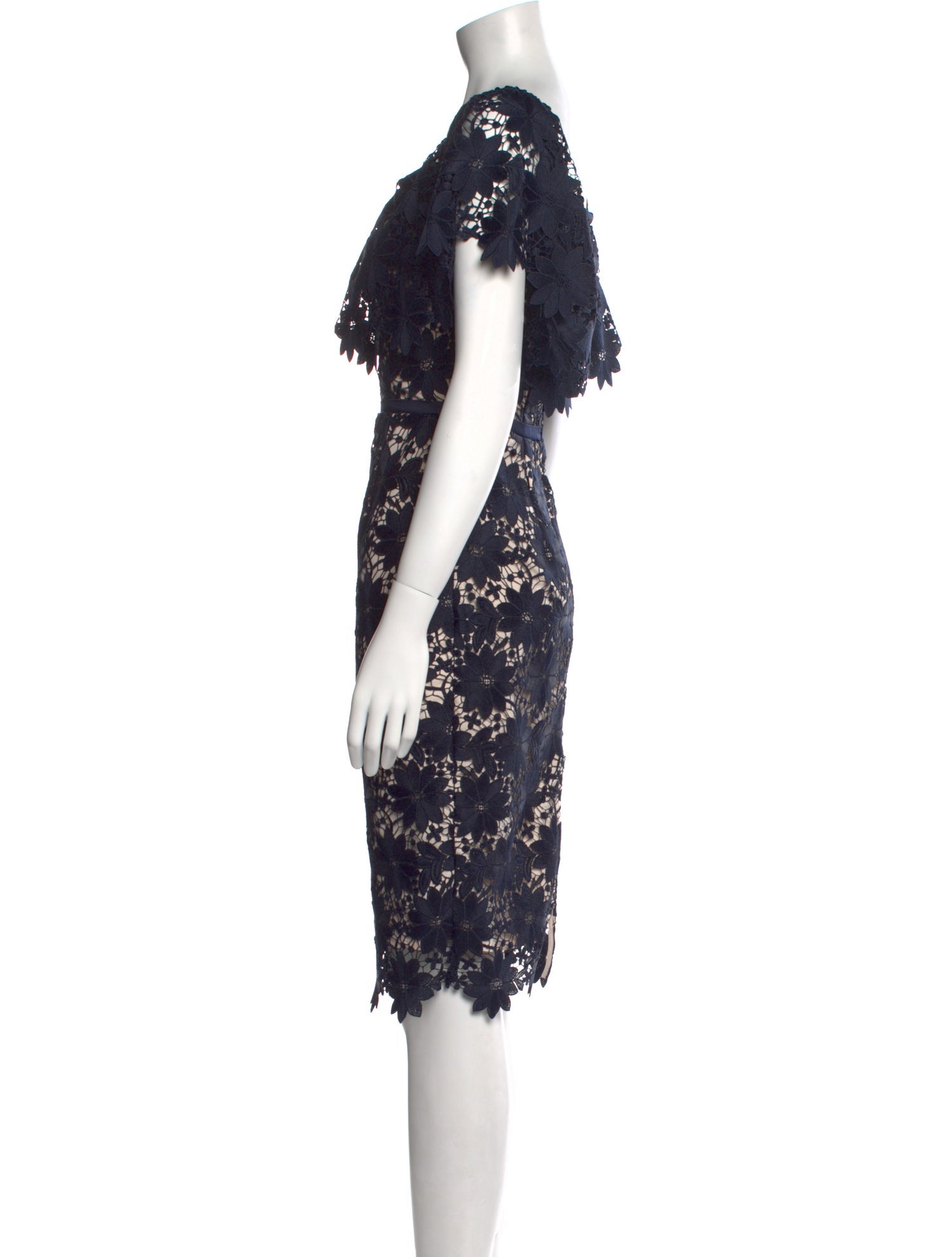 Coast Lace Pattern Knee-Length Dress w/ Tags