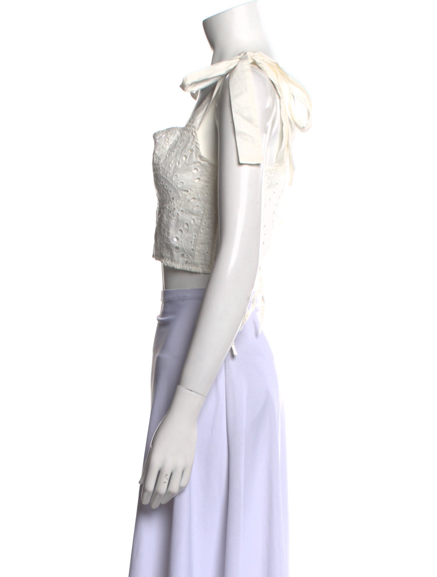 Choosy Square Neckline Sleeveless Crop Top