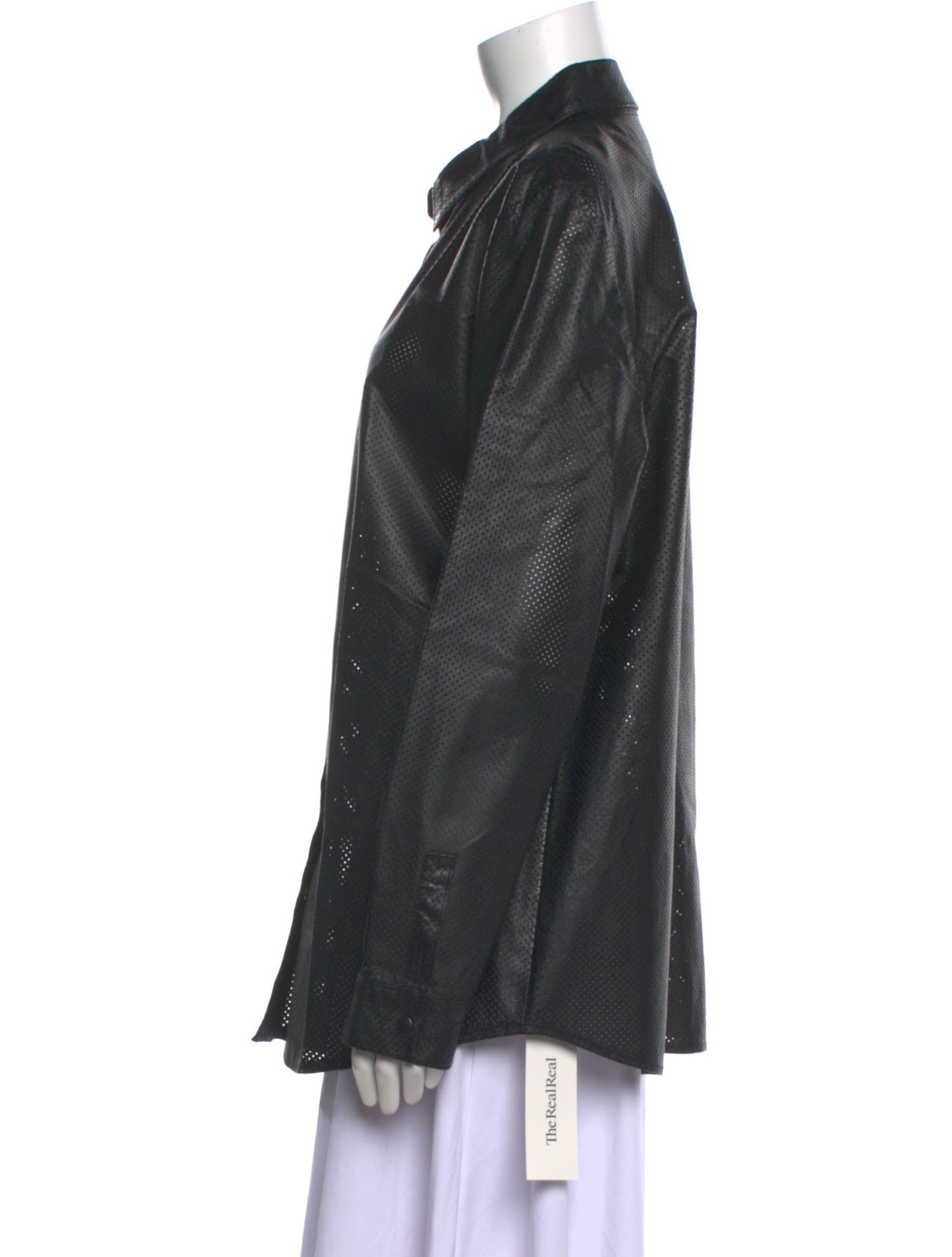 DANA BUCHMAN レザージャケット Dana Buchman Jacket - Black Leather Jacket | TLC