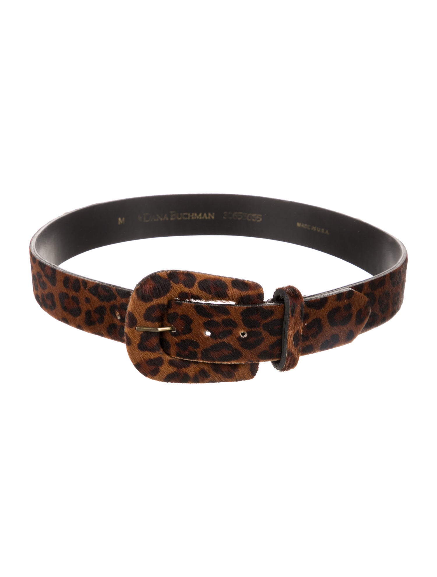 Dana Buchman Ponyhair Waist Belt