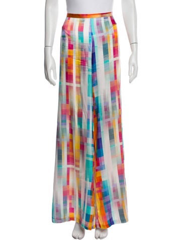 DMN Pants Silk Wide Leg M
