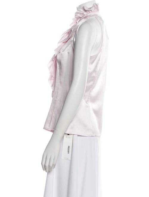 DMN Silk Turtleneck Blouse