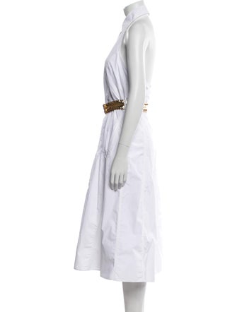 DMN Halterneck Midi Length Dress