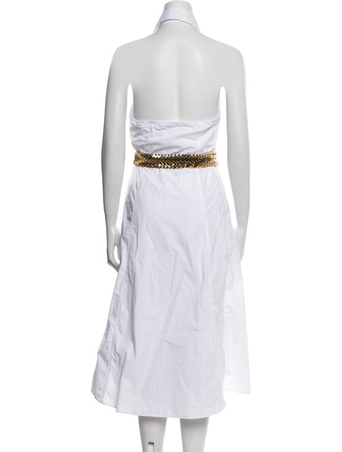 DMN Halterneck Midi Length Dress