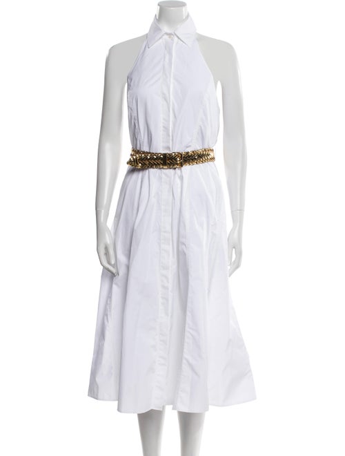 DMN Halterneck Midi Length Dress