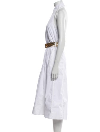 DMN Halterneck Midi Length Dress
