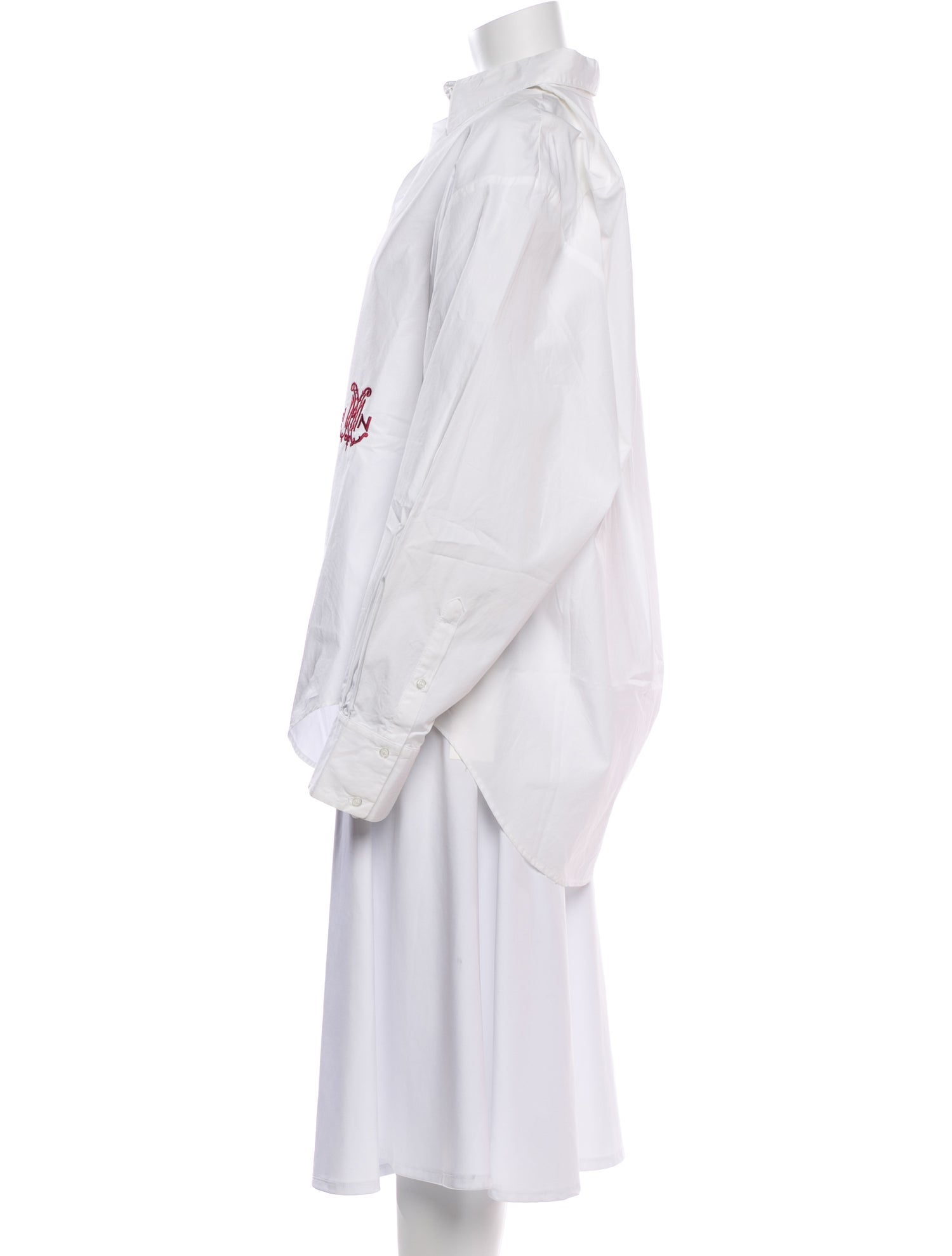 DMN Long Sleeve Button-Up Top