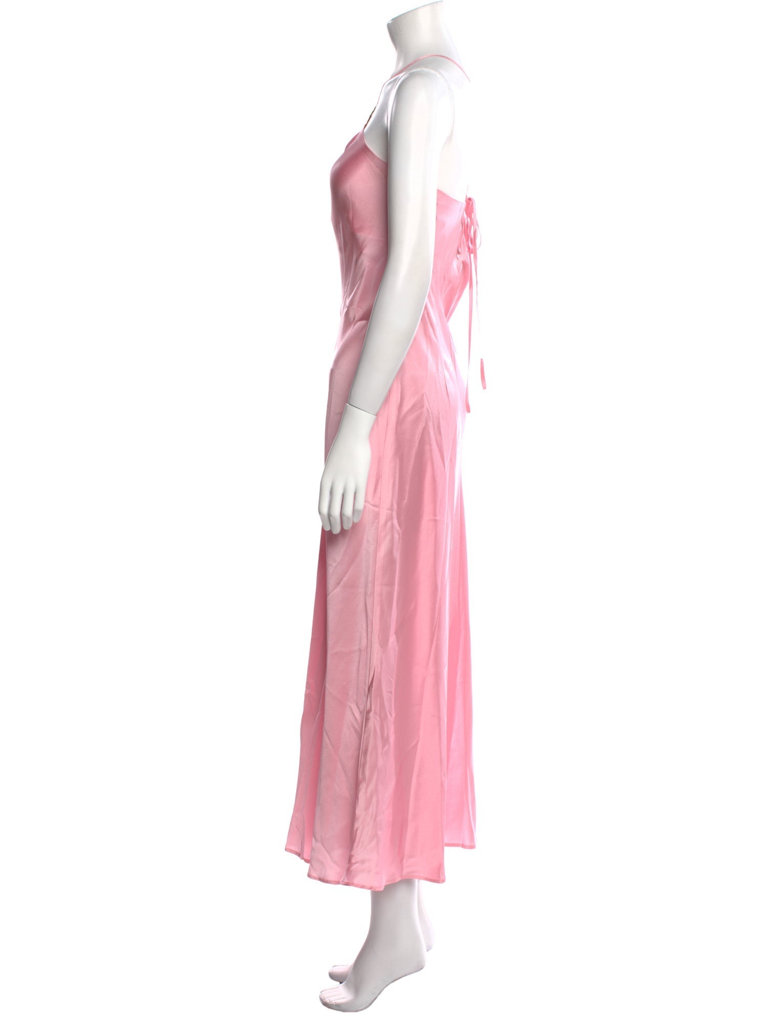DMN Silk Long Dress