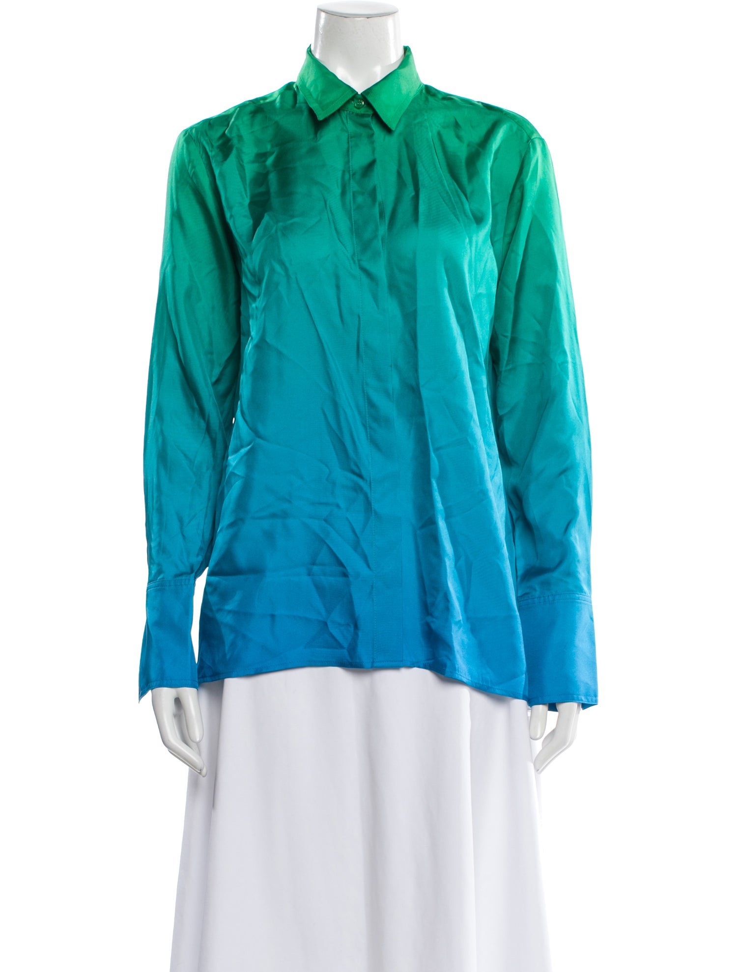 DMN Silk Long Sleeve Top