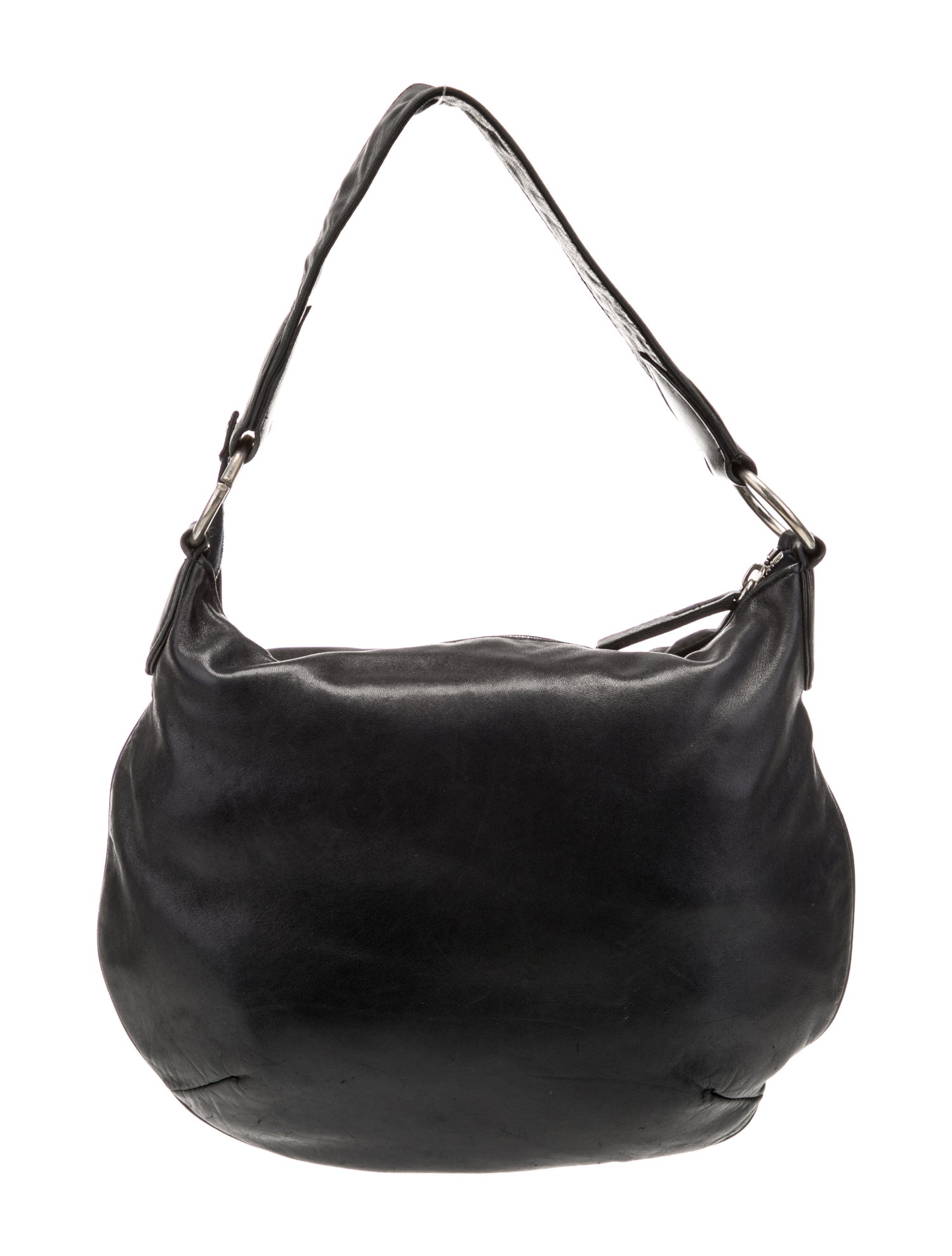 Desmo Leather Top Handle Bag