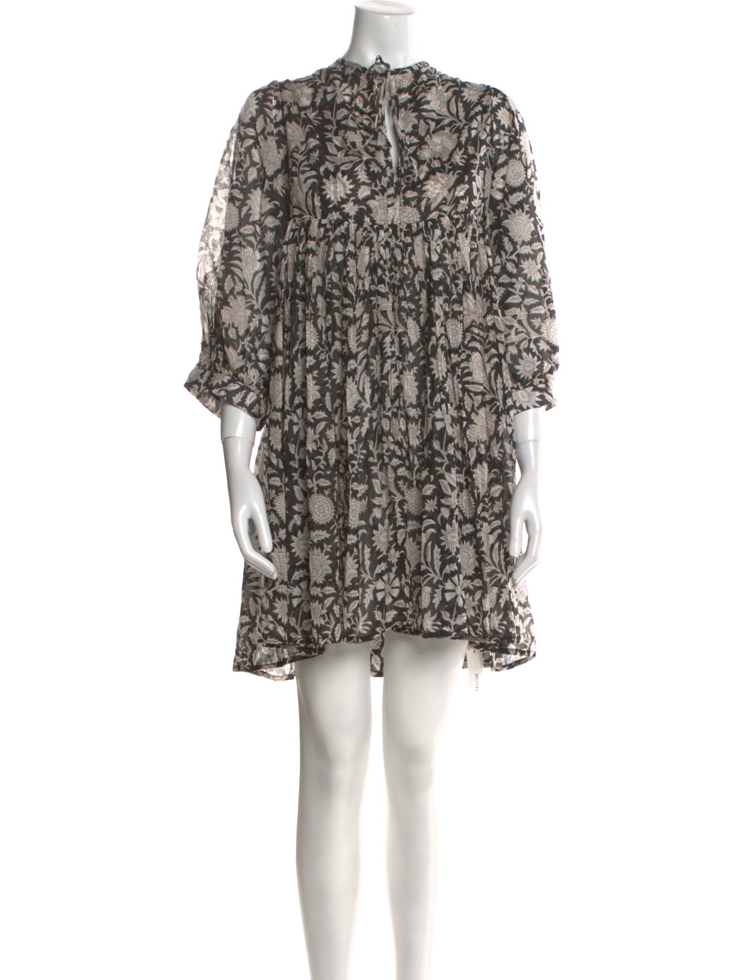 Daughters of India Printed Knee-Length Dress