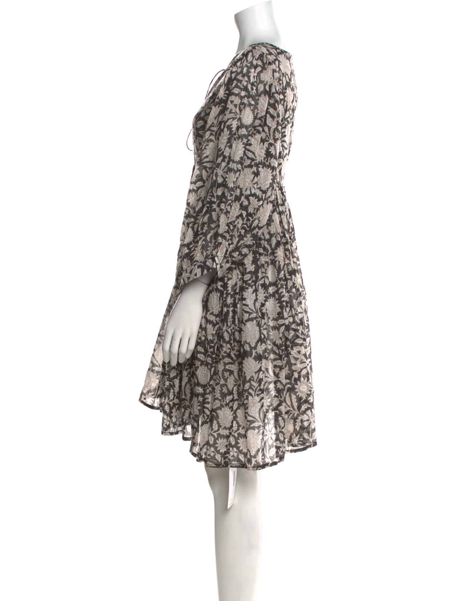 Daughters of India Printed Knee-Length Dress