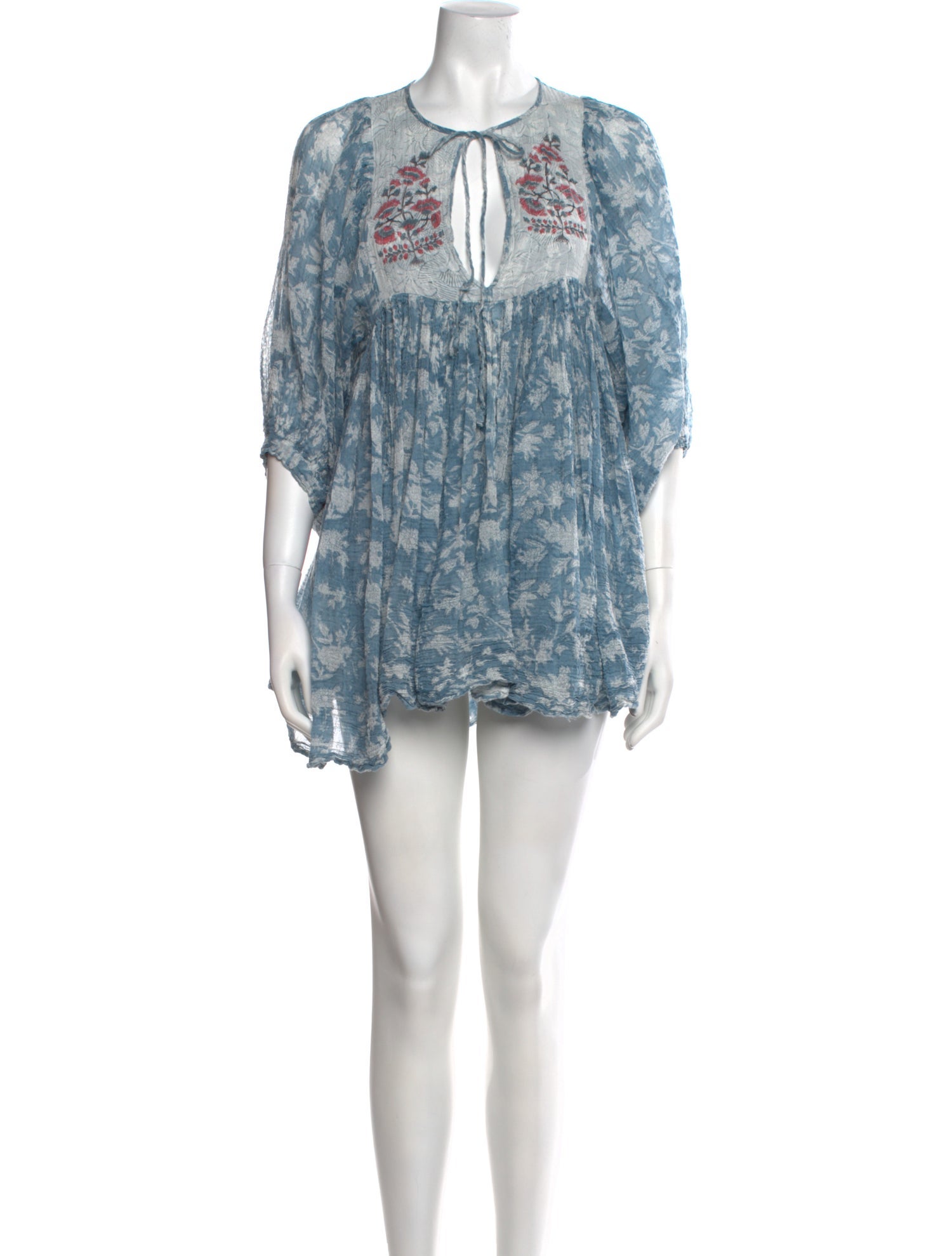 Daughters of India Printed Mini Dress