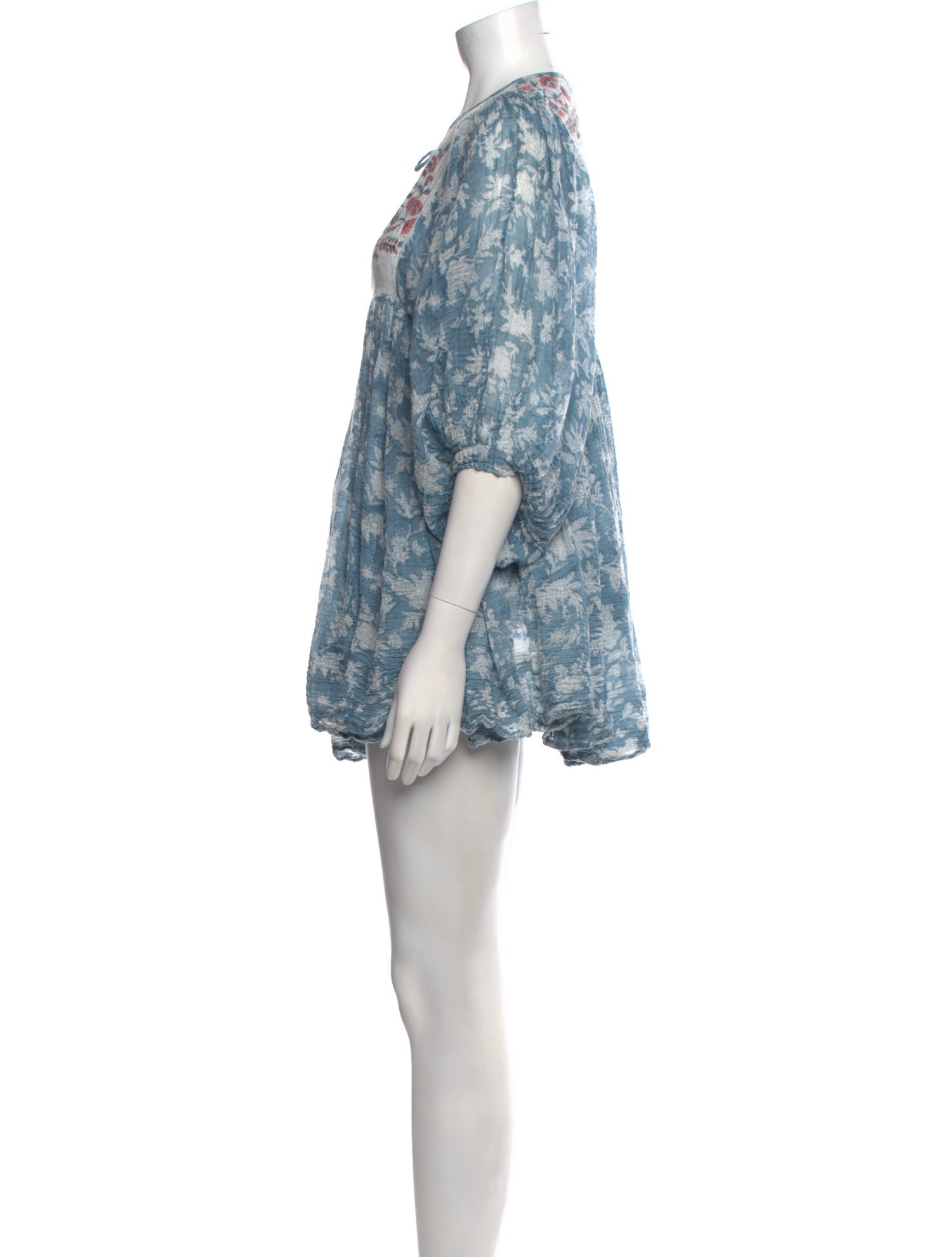 Daughters of India Printed Mini Dress