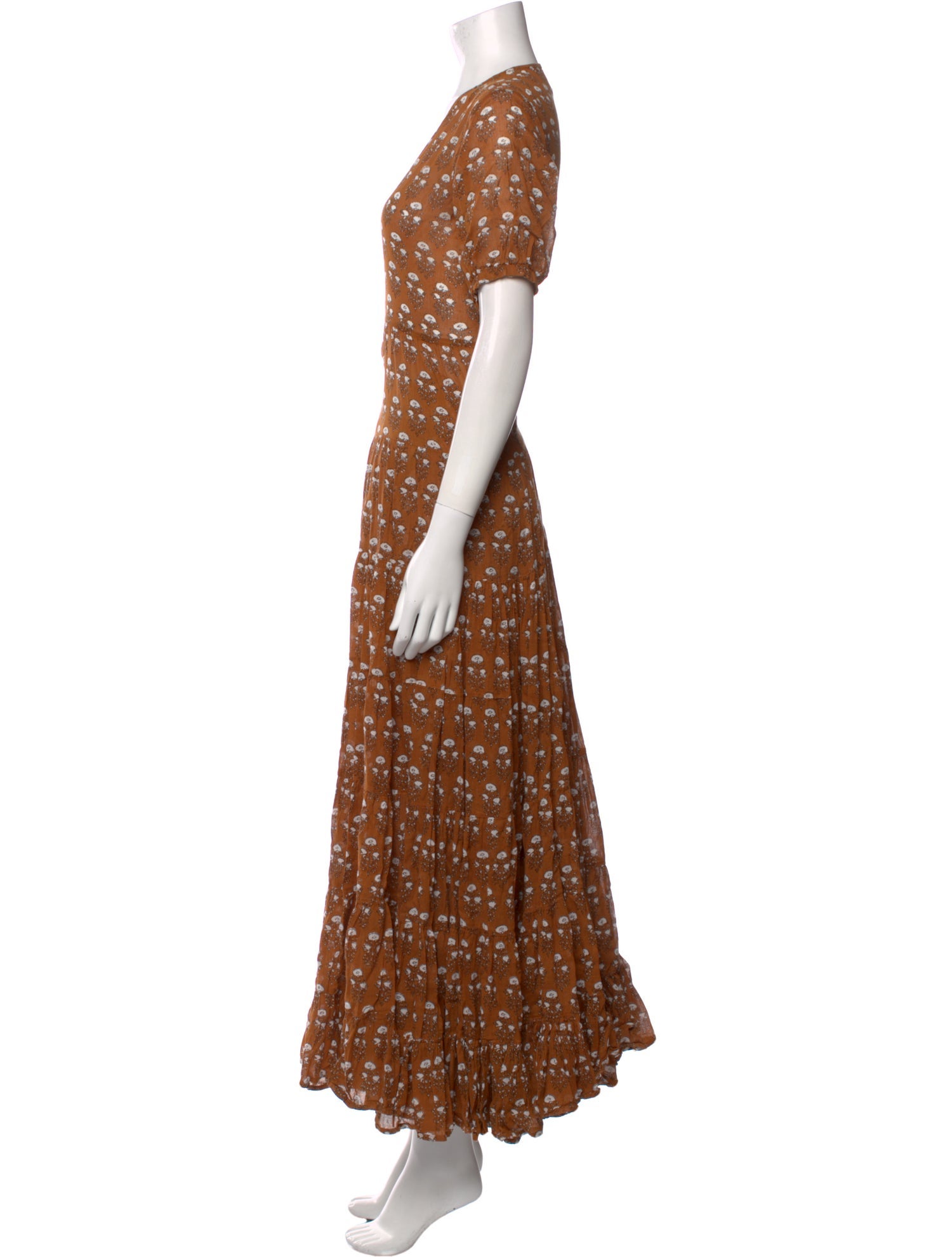 Daughters of India Printed Long Dress