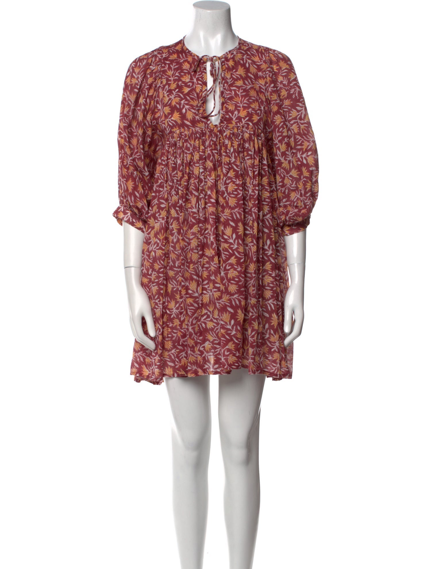 Daughters of India Printed Mini Dress