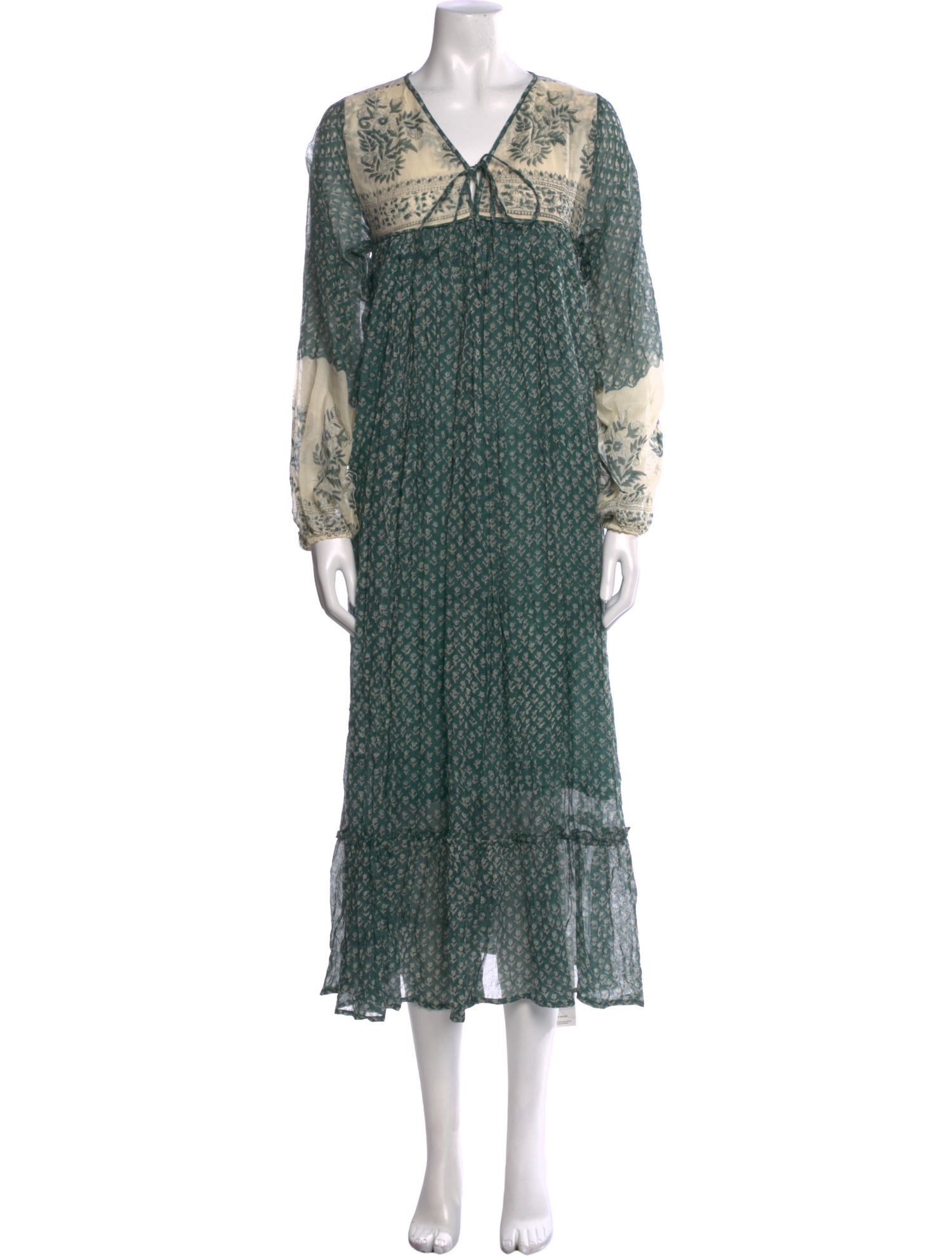 Daughters of India Printed Long Dress