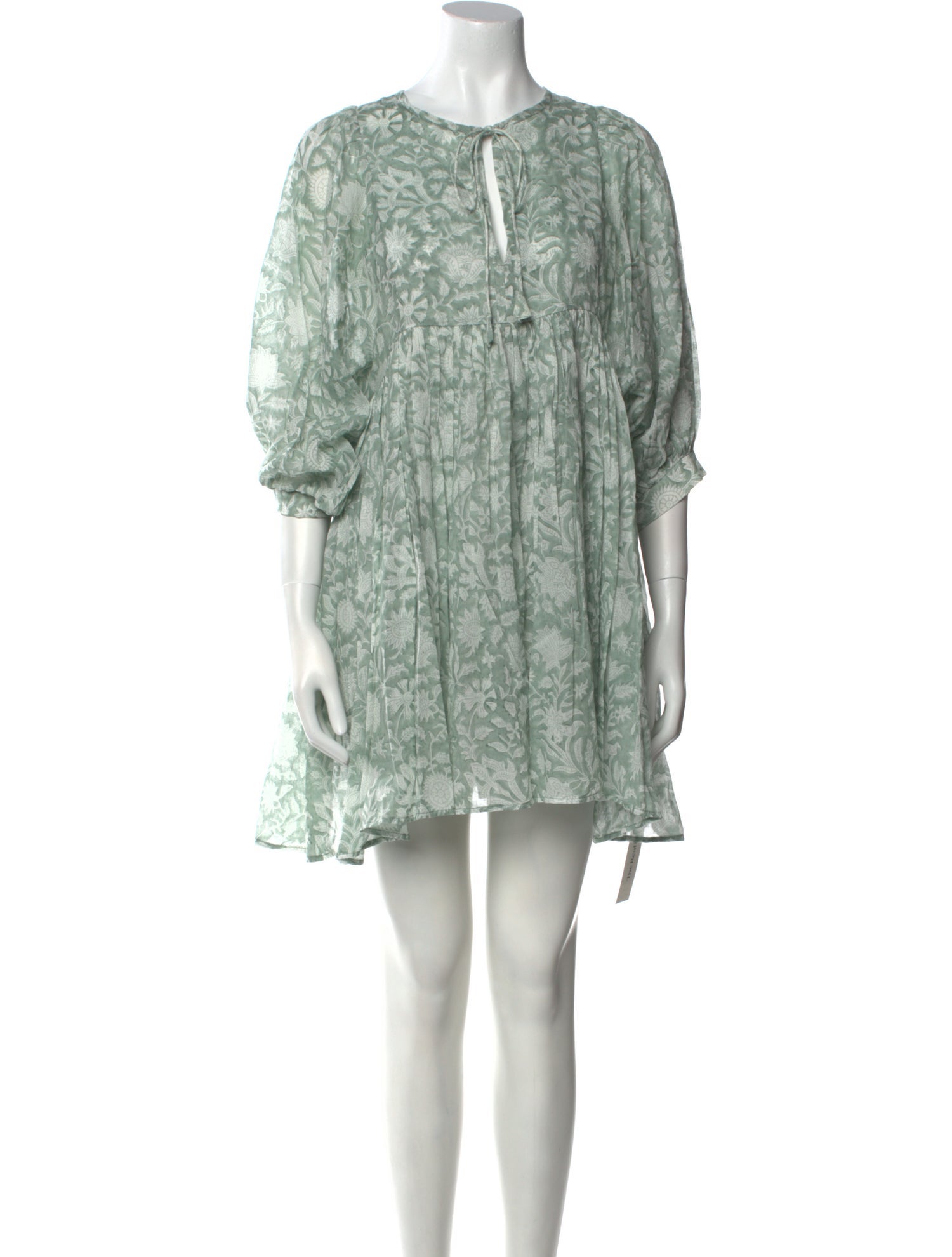 Daughters of India Printed Mini Dress