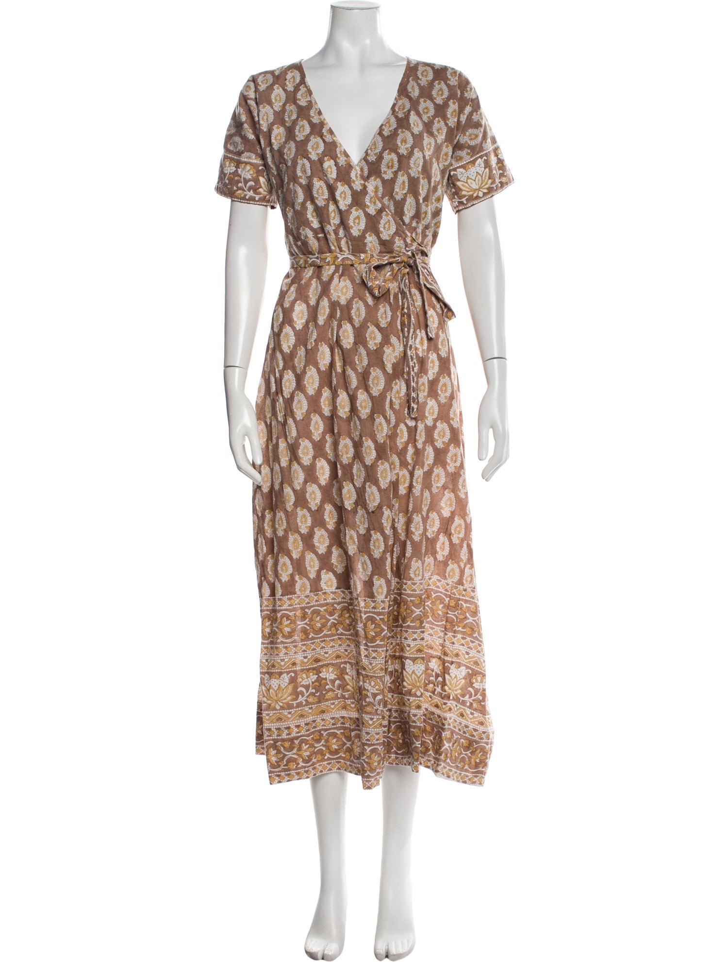 Daughters of India Printed Long Dress