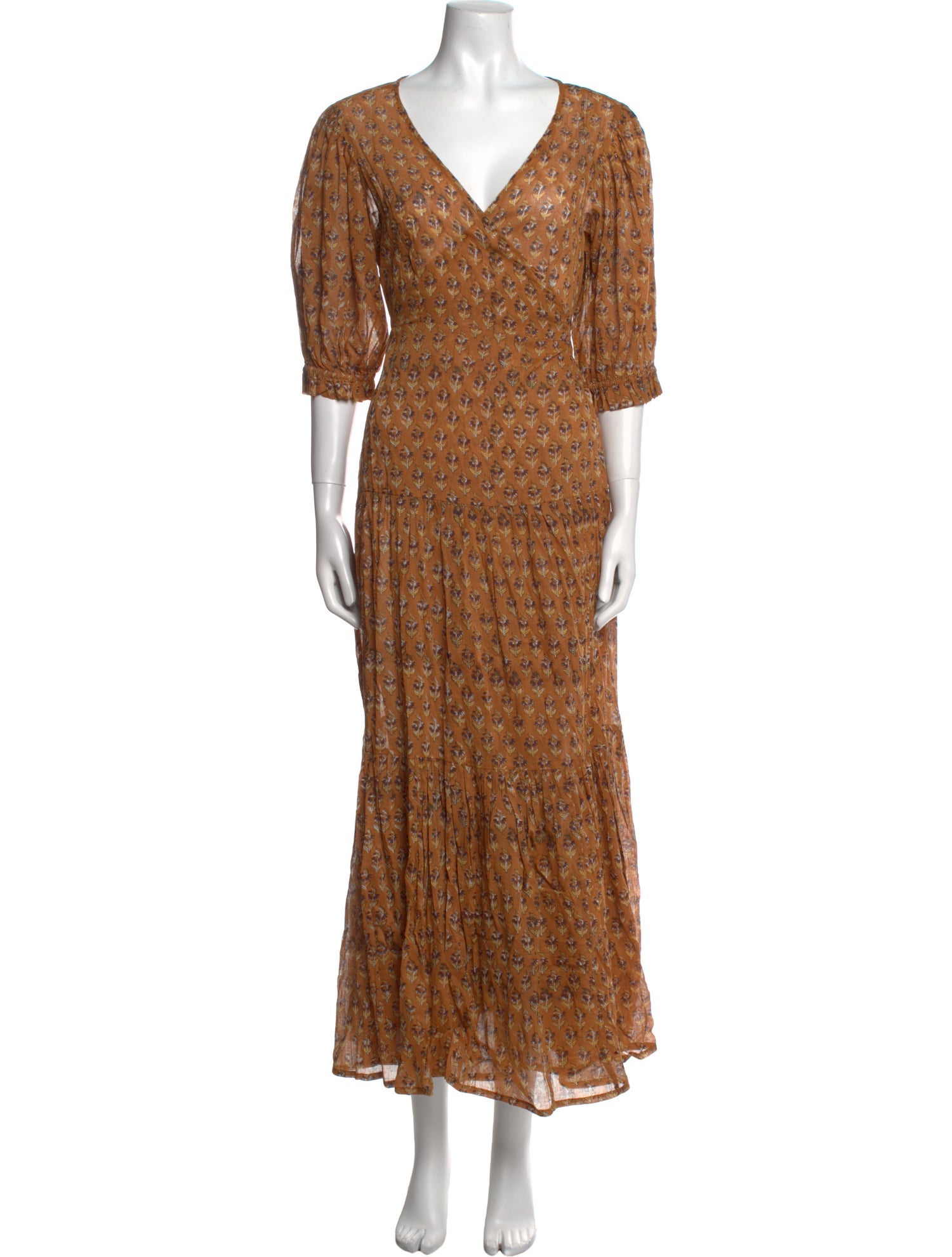 Daughters of India Printed Long Dress