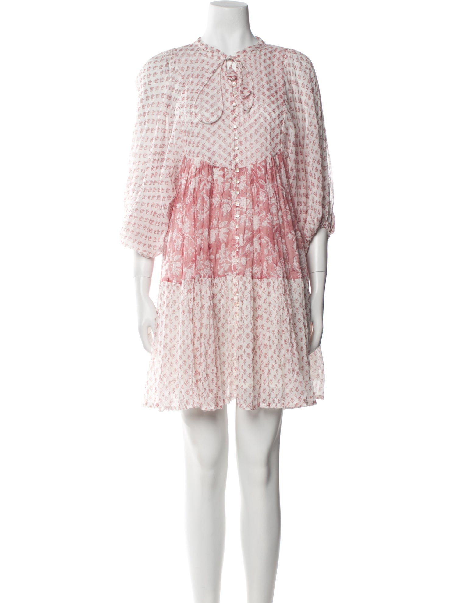 Daughters of India Printed Mini Dress w/ Tags