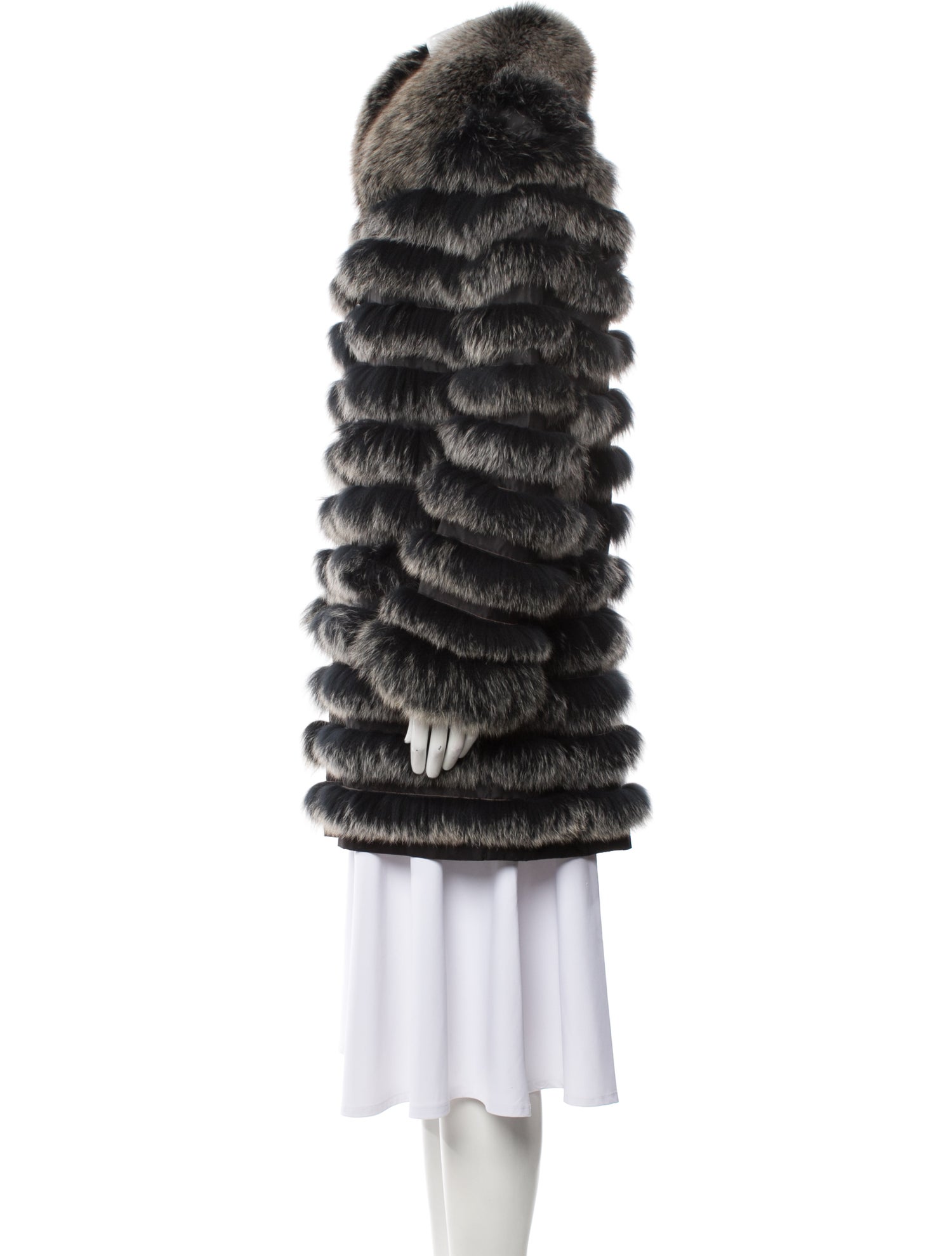 Diana Rosh Fox Fur Coat