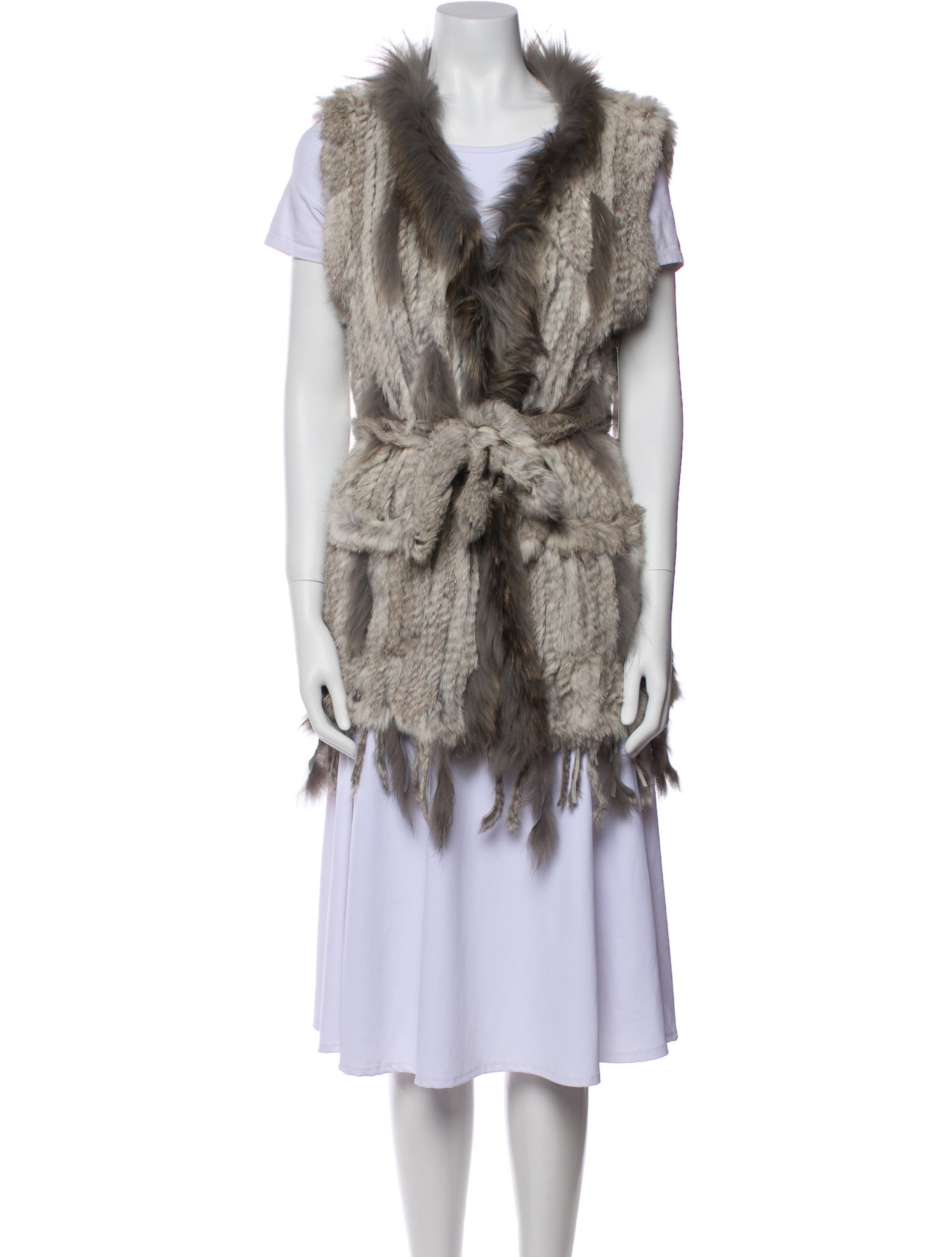 Diana Rosh Fur Printed Fur Jacket
