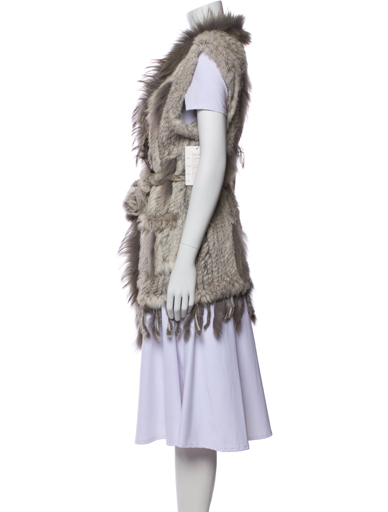 Diana Rosh Fur Printed Fur Jacket