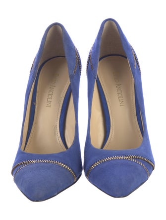 Enzo Angiolini Suede Pumps