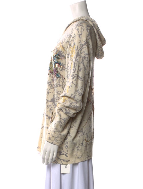 Ed Hardy Wool Printed Button-Up Top