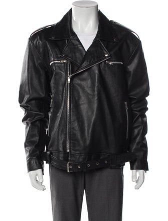 Echtes Leder Leather Moto Jacket