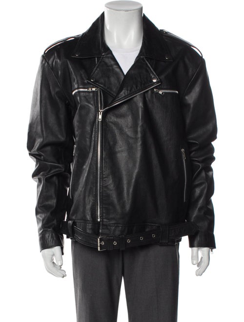 Echtes Leder Leather Moto Jacket