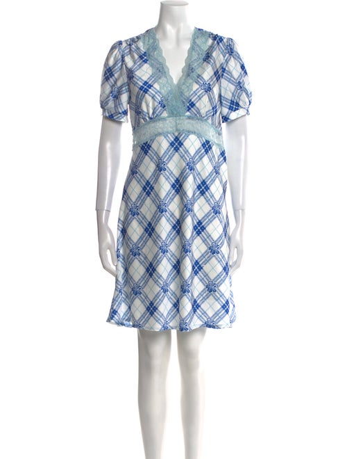 Emma Mulholland on Holiday Plaid Print Knee-Length Dress