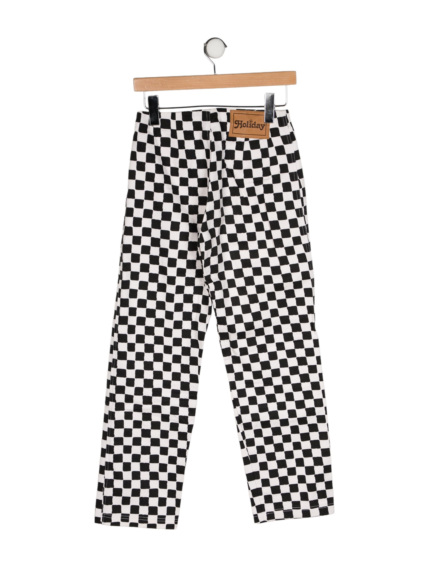 Emma Mulholland on Holiday Mid-Rise Straight Leg Jeans