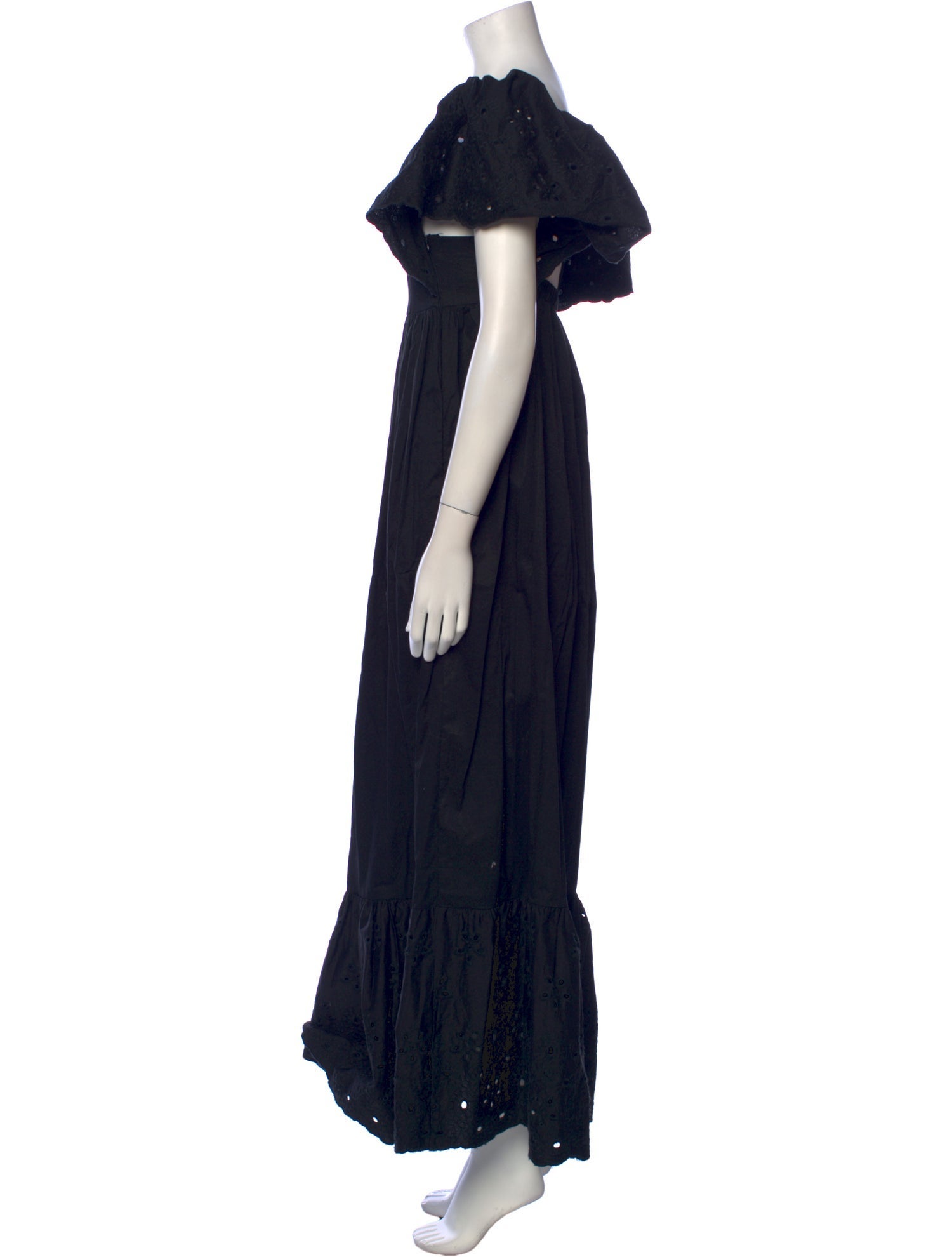 en saison Off-The-Shoulder Long Dress