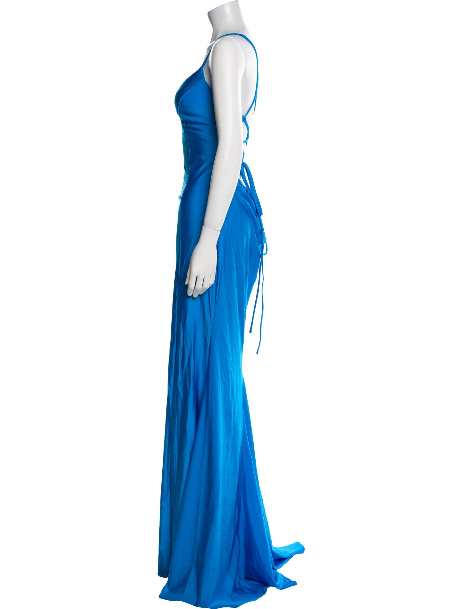 Faviana V-Neck Long Dress