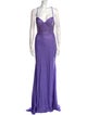 Faviana V-Neck Long Dress