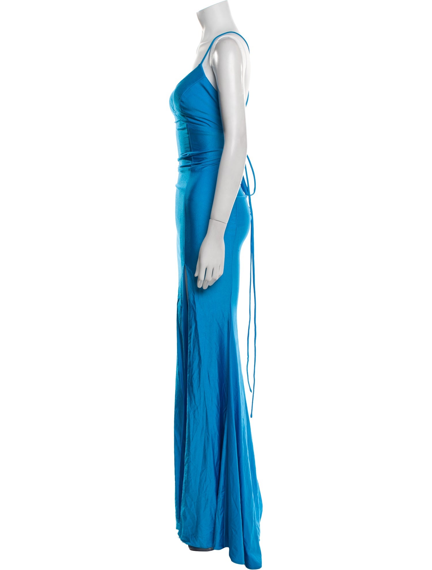 Faviana V-Neck Long Dress