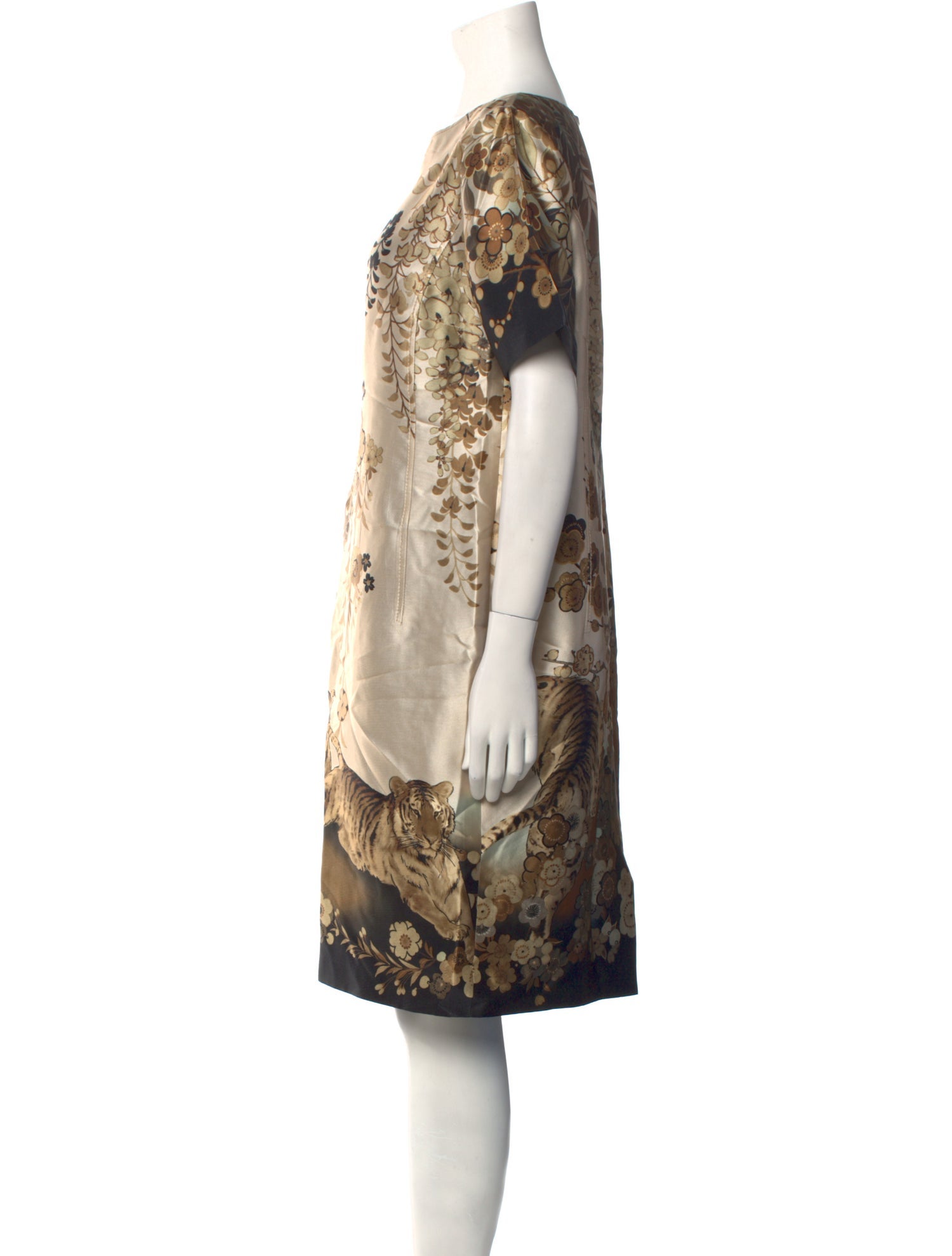Fontana couture Silk Knee-Length Dress