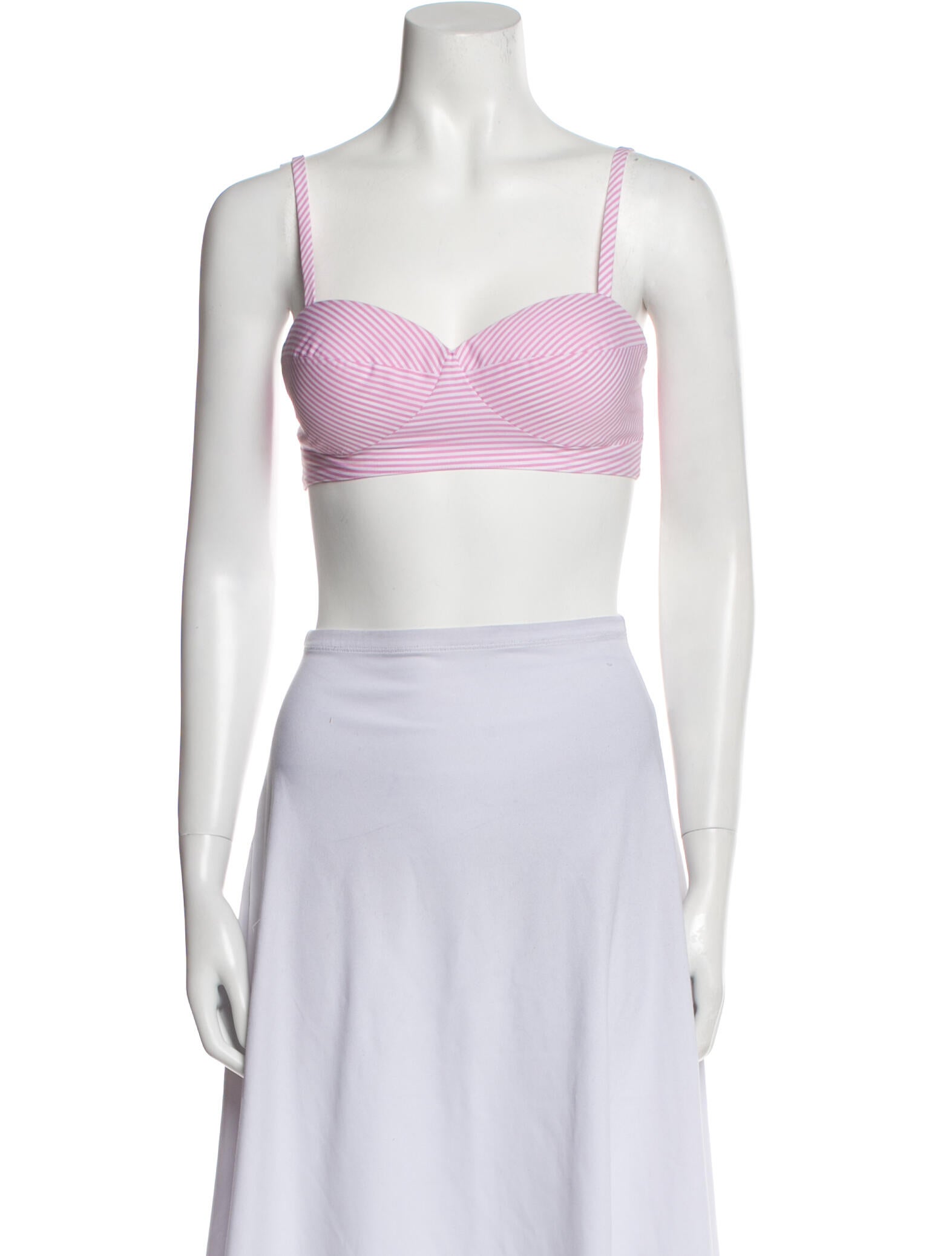 Favorite Daughter Square Neckline Sleeveless Crop Top