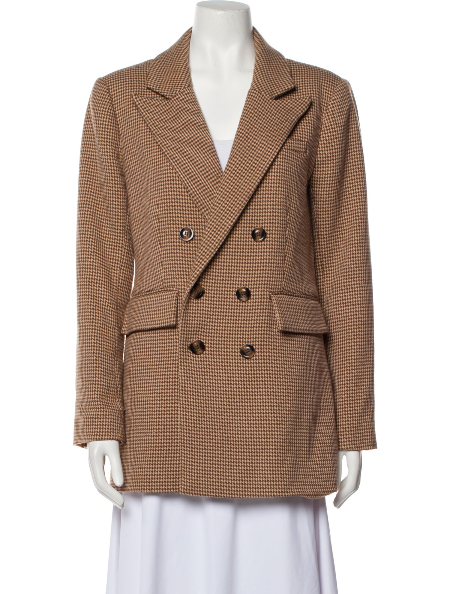 Favorite Daughter Houndstooth Print Blazer