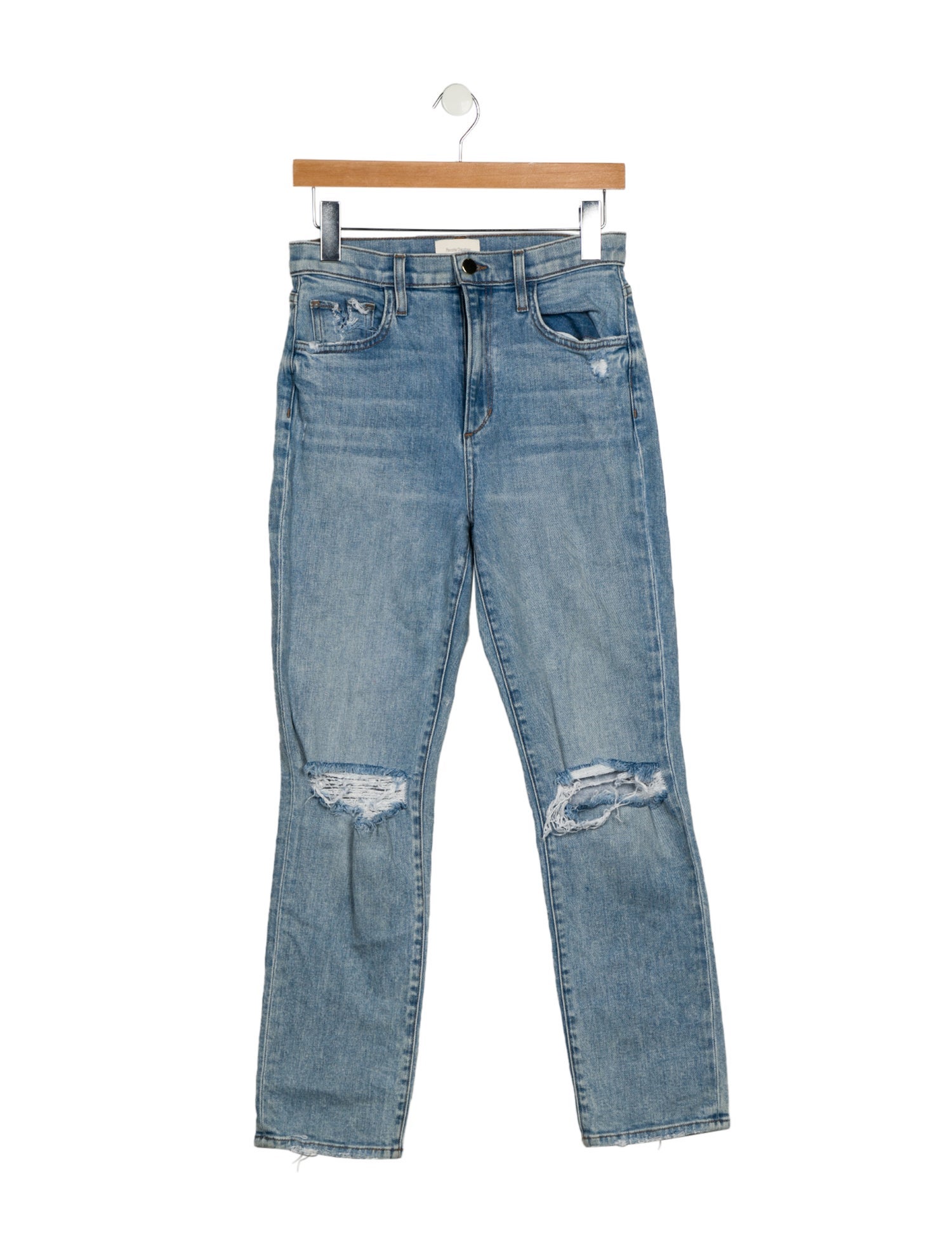 Favorite Daughter High-Rise Straight Leg Jeans