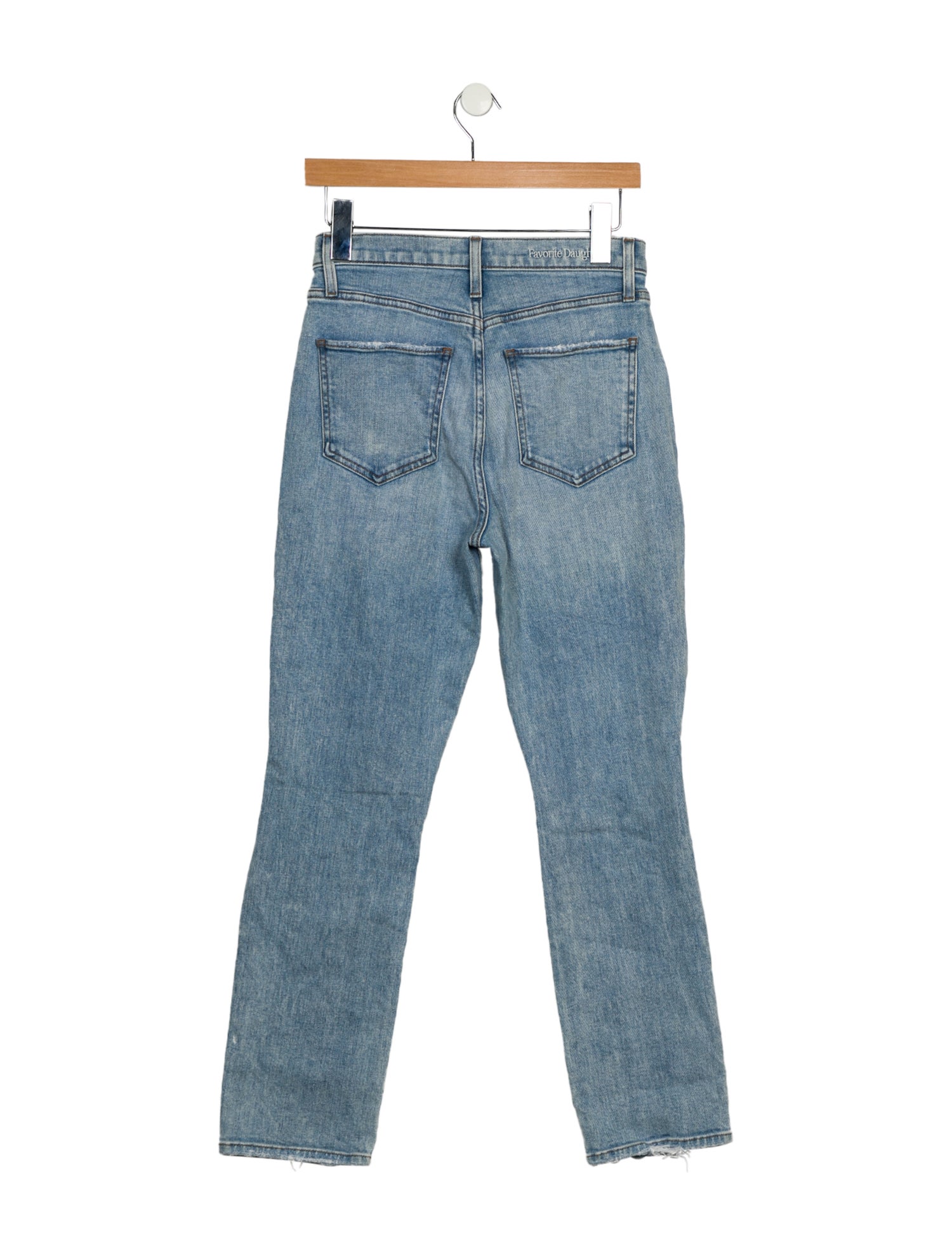 Favorite Daughter High-Rise Straight Leg Jeans