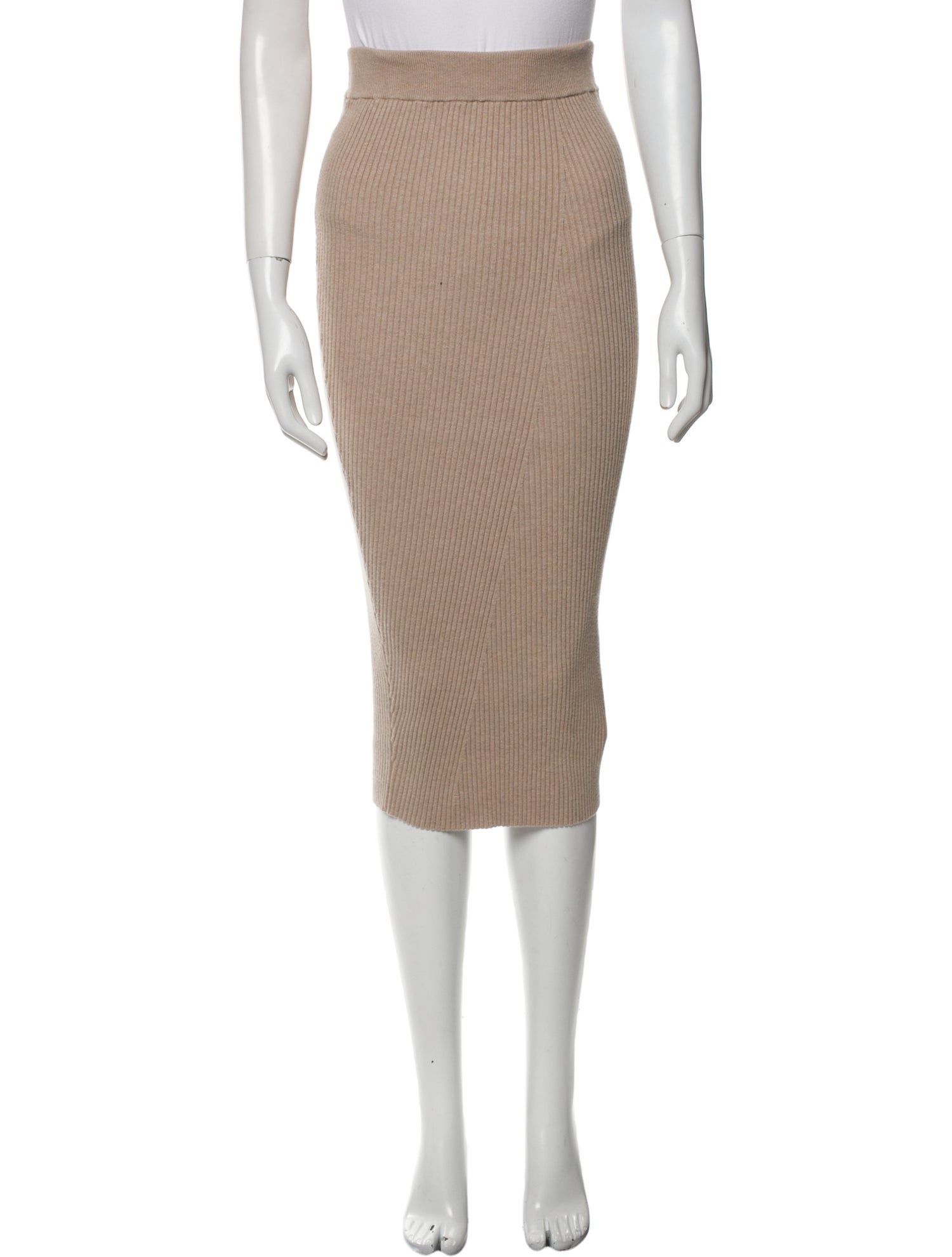 Favorite Daughter Pleated Accents Midi Length Skirt