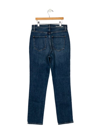 Favorite Daughter High-Rise Straight Leg Jeans